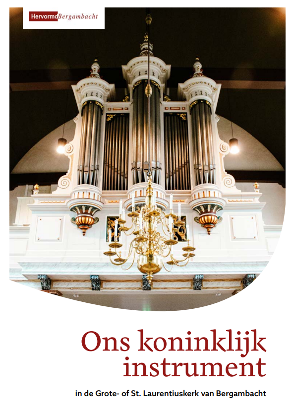 Voorkant flyer orgel